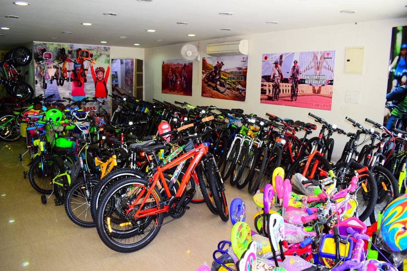 Cycle stores in Udaipur