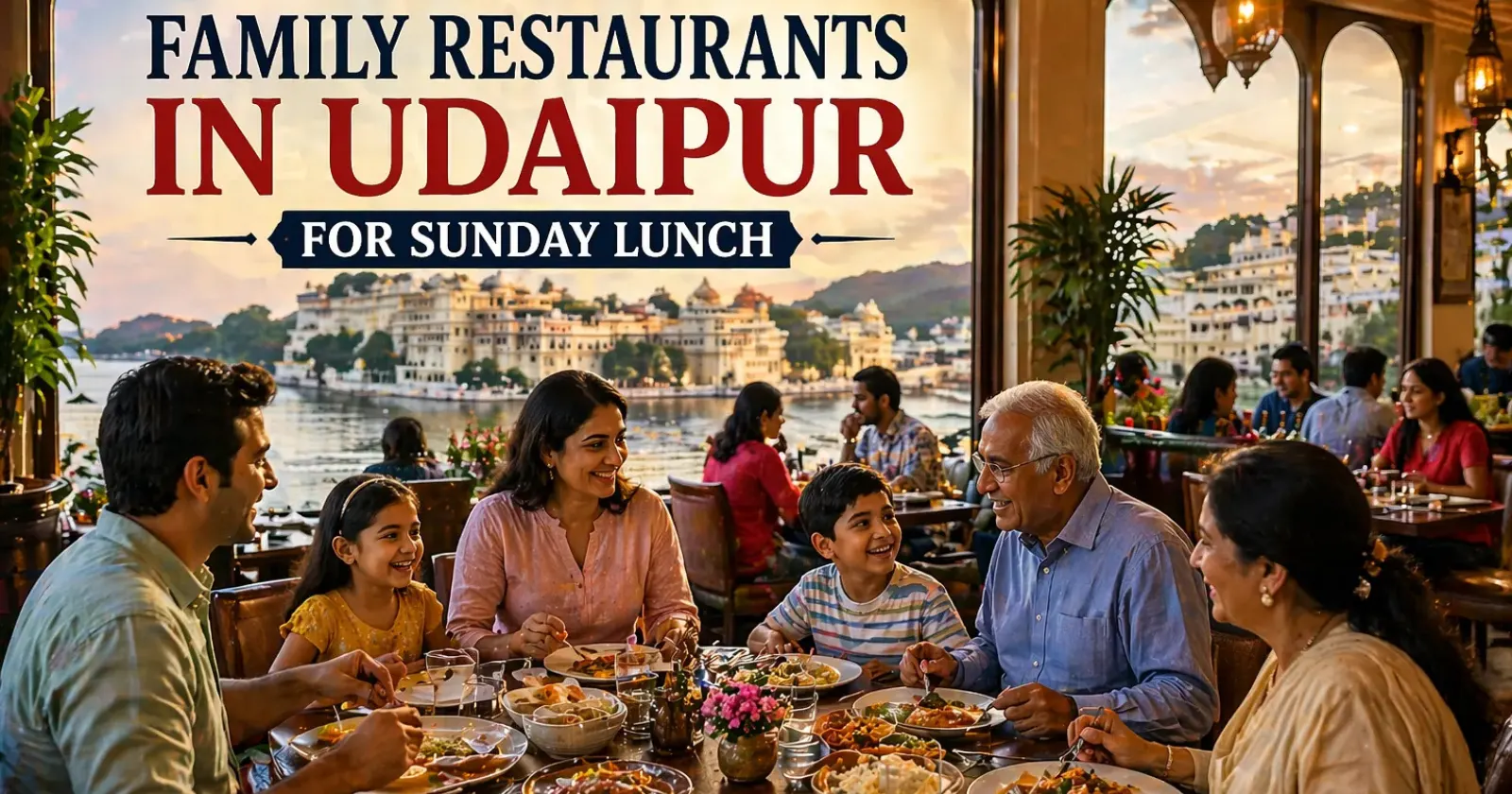 Top 10 Family Restaurants in Udaipur for Sunday Lunch