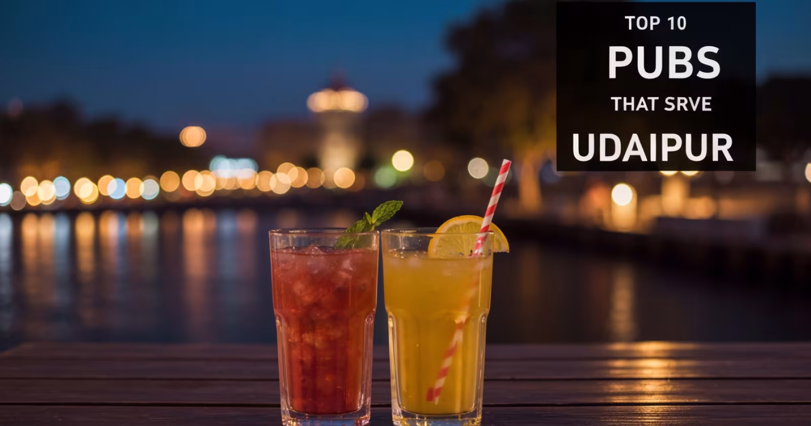 Top 10 Pubs in Udaipur That Serve Great Cocktails